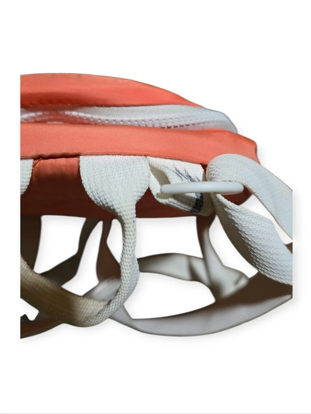 Adidas Women's Mini Sports Backpack in Coral - Picture 7 of 9